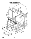 Frame and tank