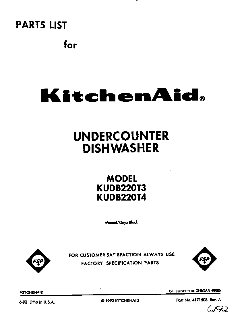 Front cover