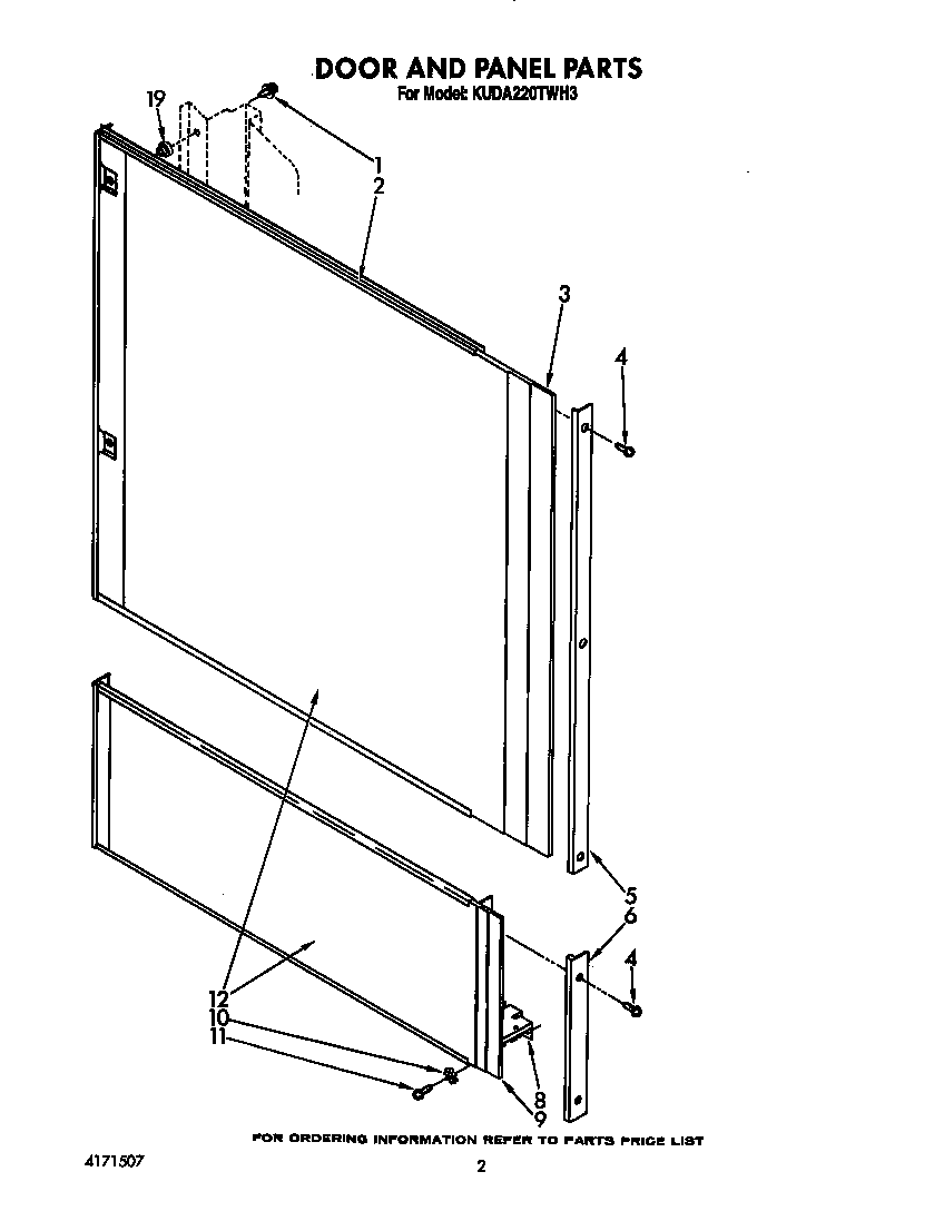Door and panel