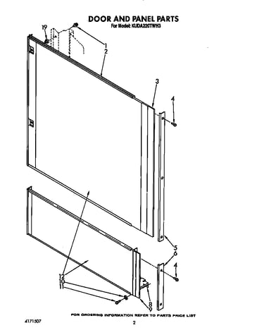 Door and panel