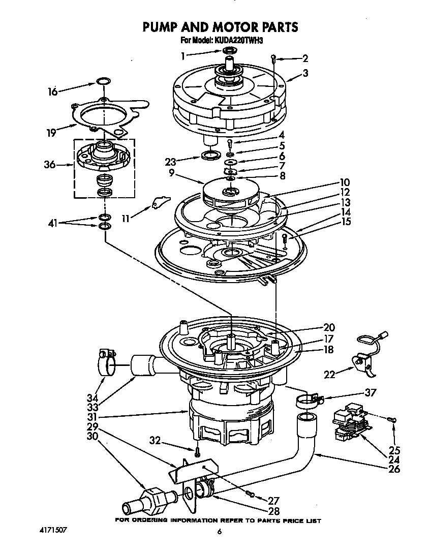 Pump and motor