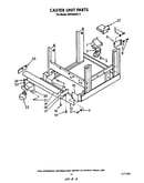 Caster unit
