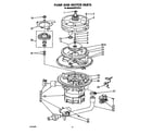KitchenAid KUDP22ST2 pump and motor diagram