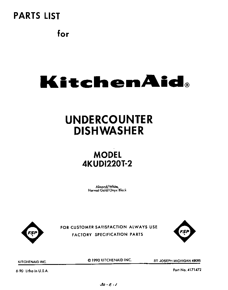 Front cover
