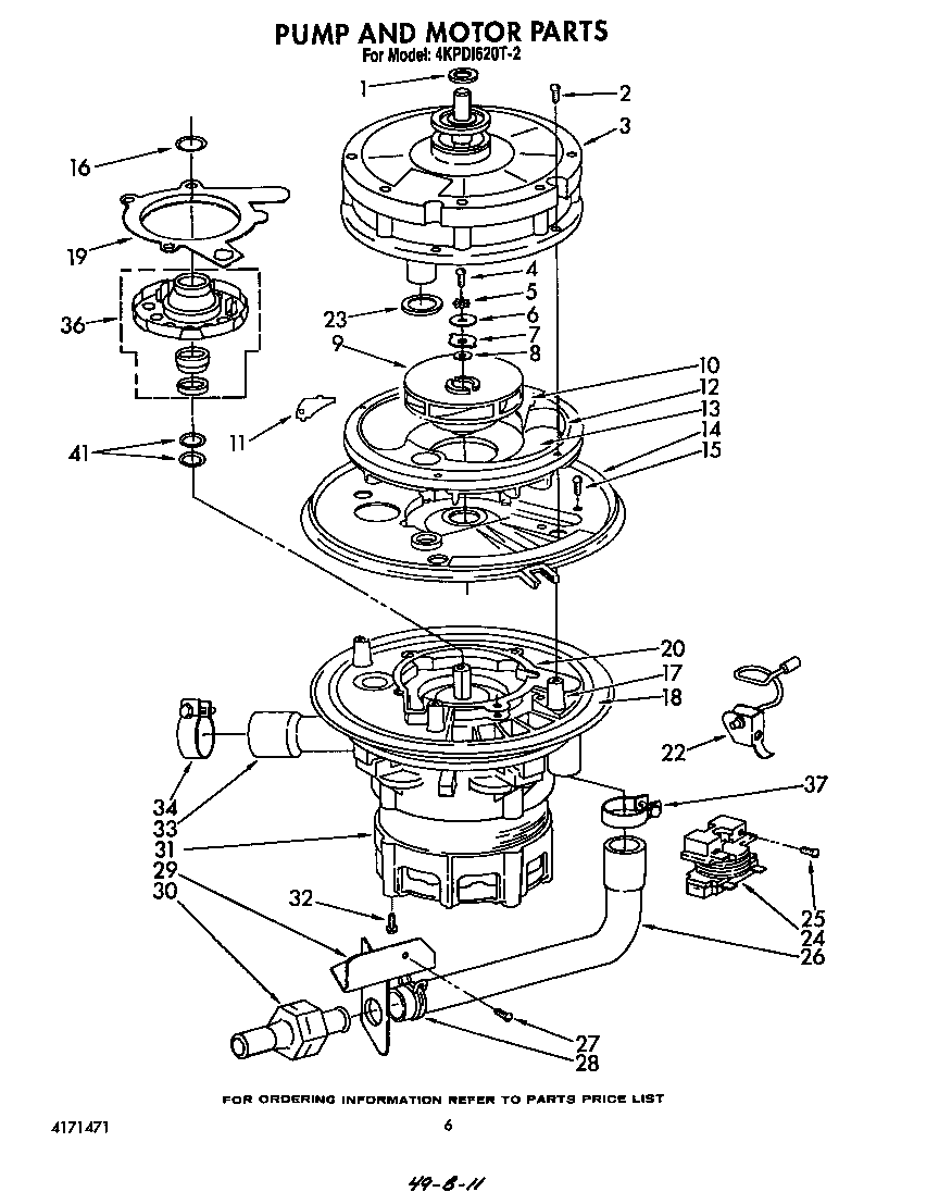 Pump and motor