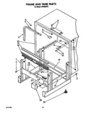 Frame and tank