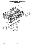 Upper rack and track