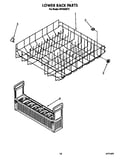 Lower rack