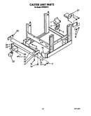 Caster unit