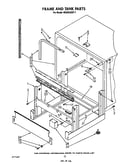Frame and tank