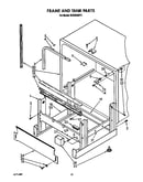 Frame and tank