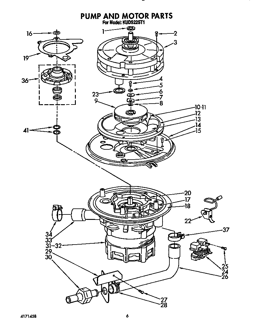 Pump and motor