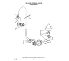 KitchenAid 4KUDS220T1 fill and overfill diagram