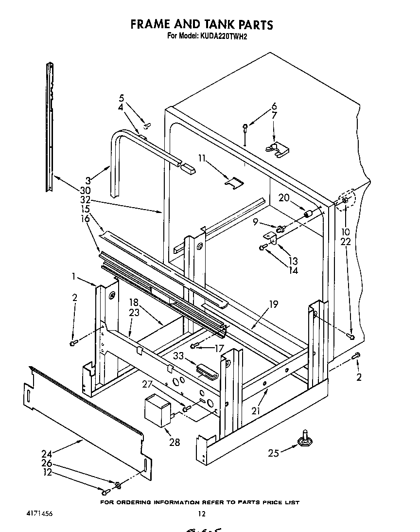 FRAME AND TANK