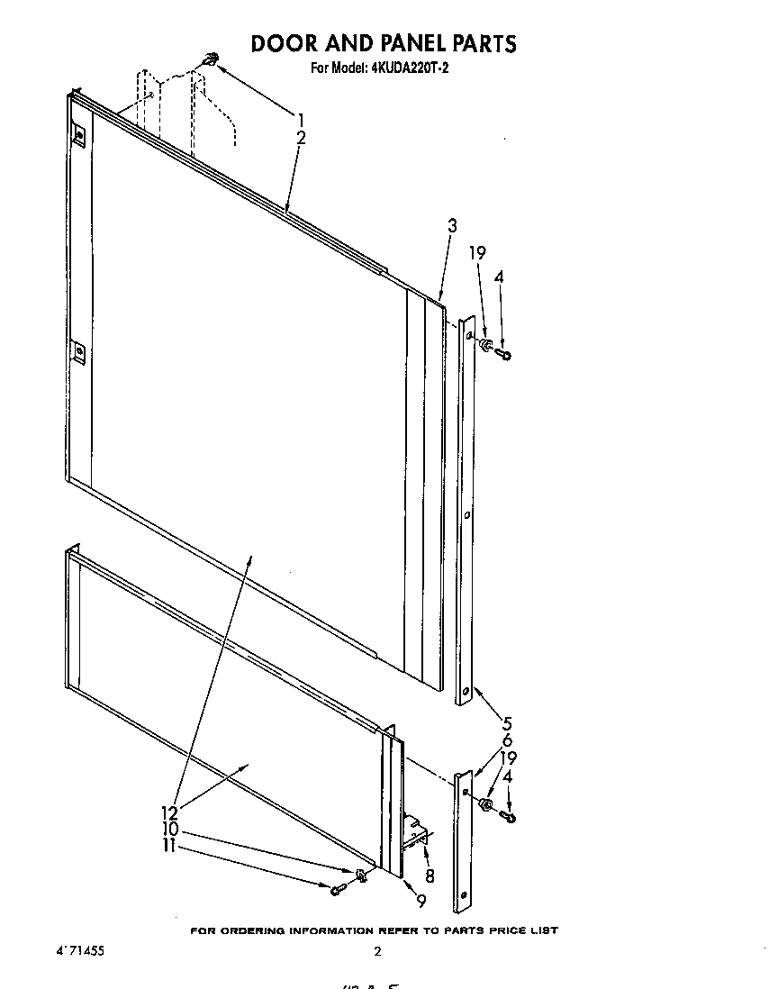 Door and panel