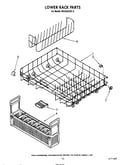 Lower rack