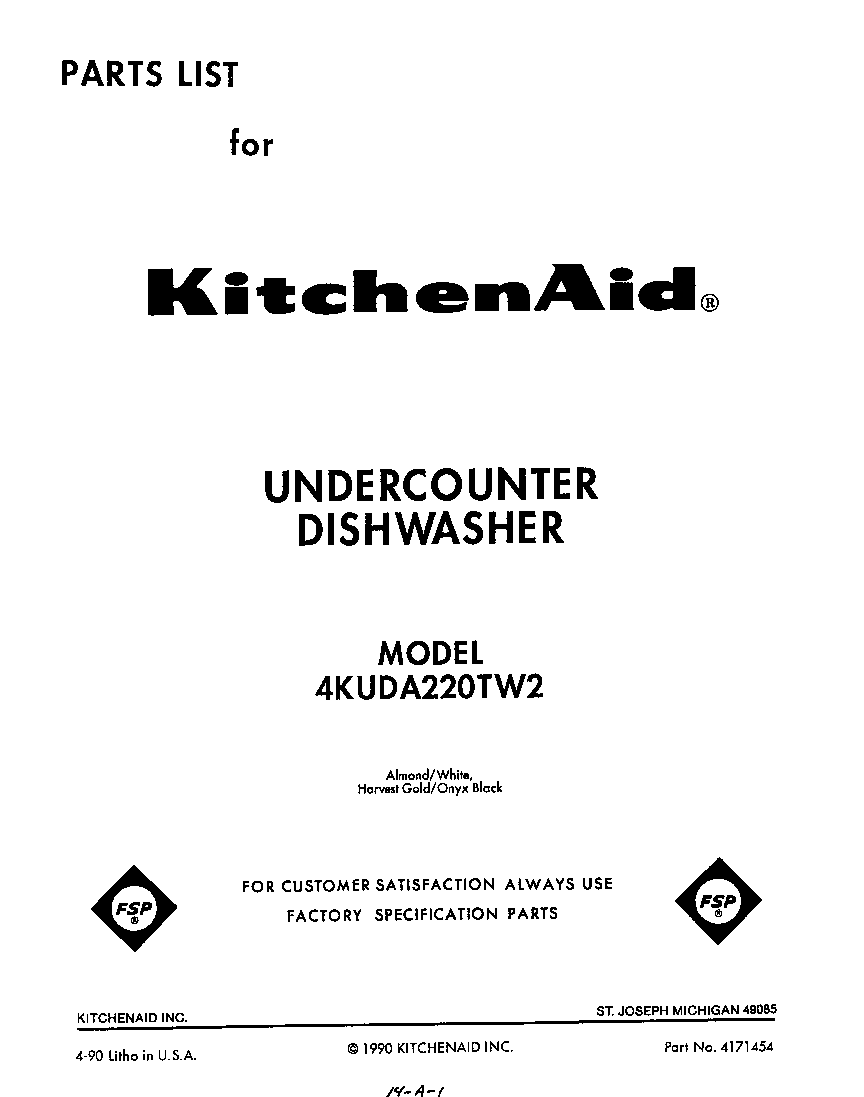 Front cover