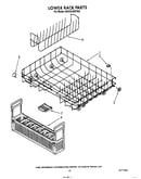 Lower rack