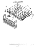 Lower rack
