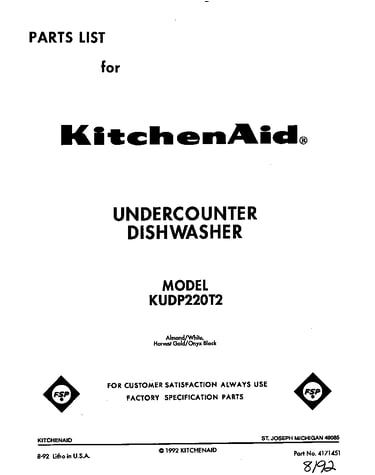 Front cover