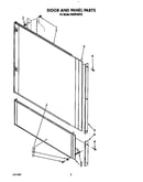 Door and panel