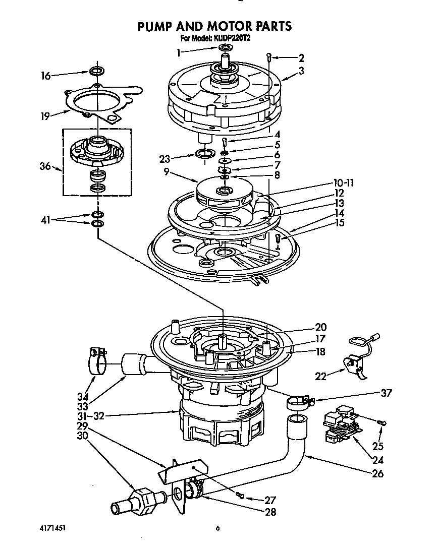 Pump and motor