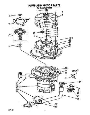 Pump and motor