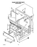 Frame and tank