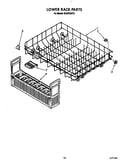 Lower rack