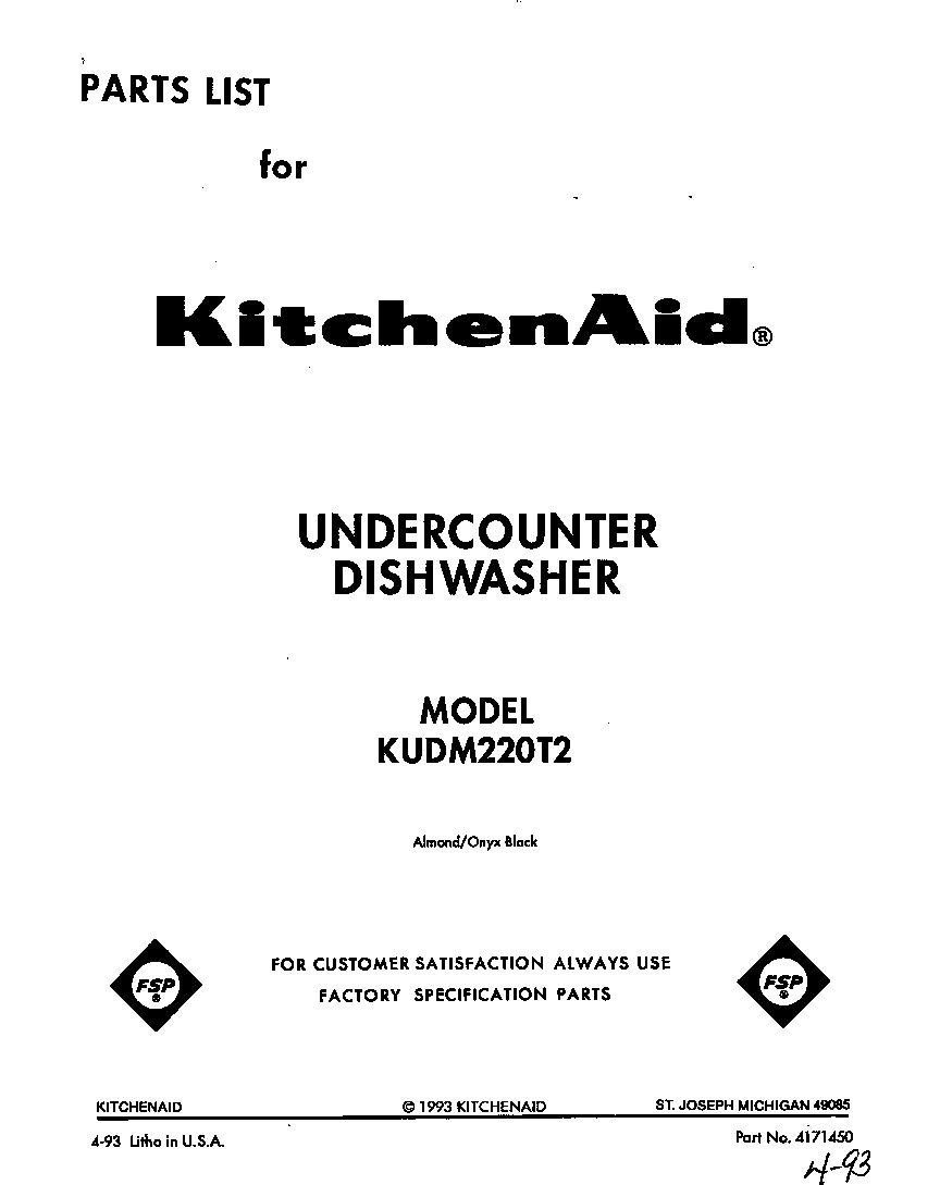 Front cover