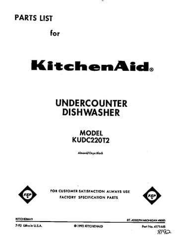 Front cover