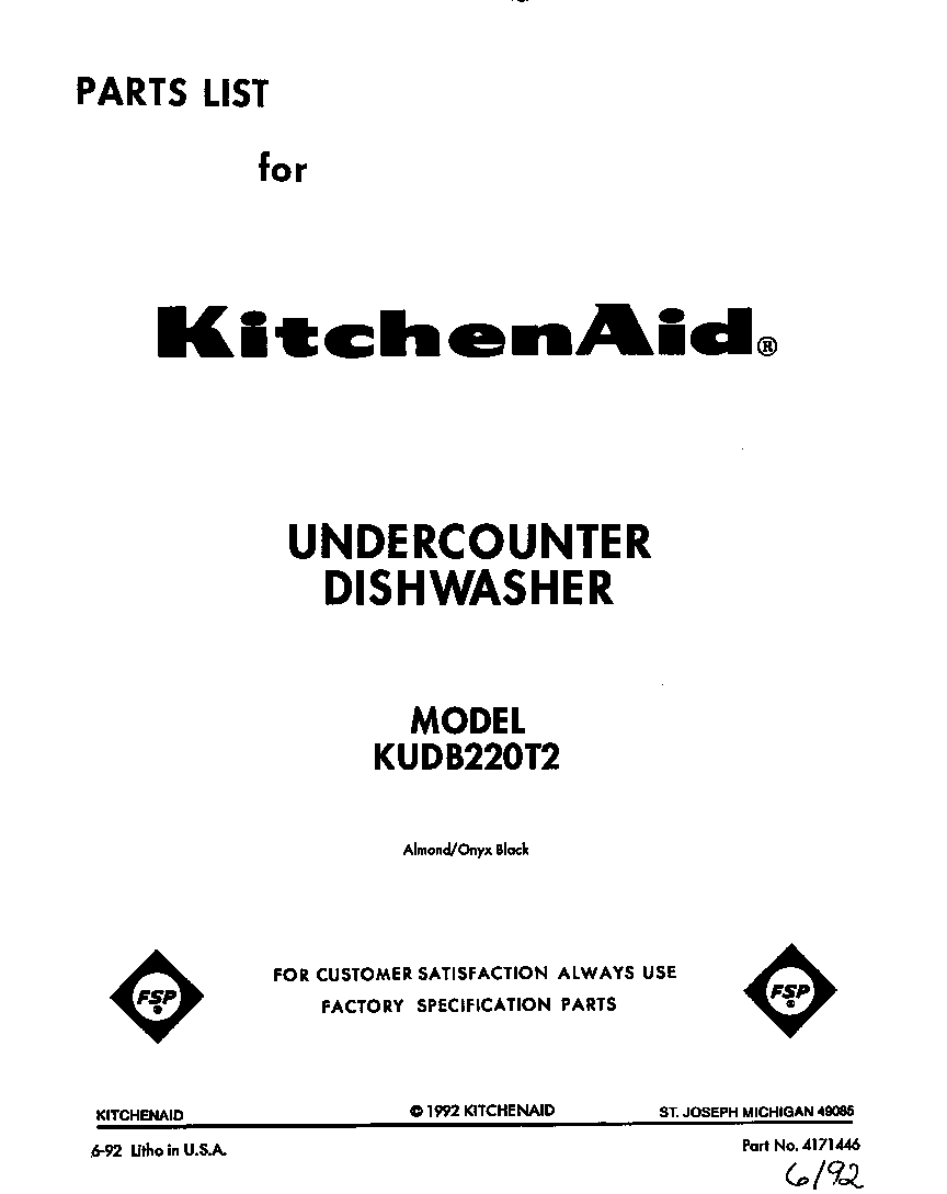 Front cover