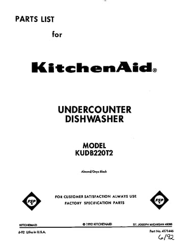 Front cover