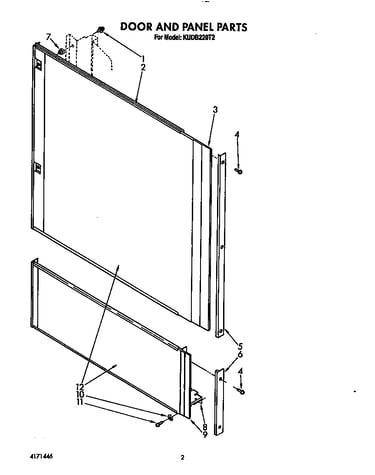 Door and panel