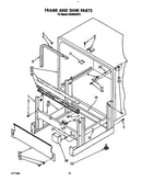 Frame and tank