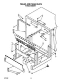 Frame and tank