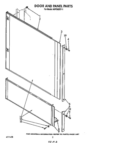 Door and panel