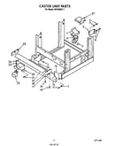 Caster unit