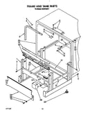 Frame and tank