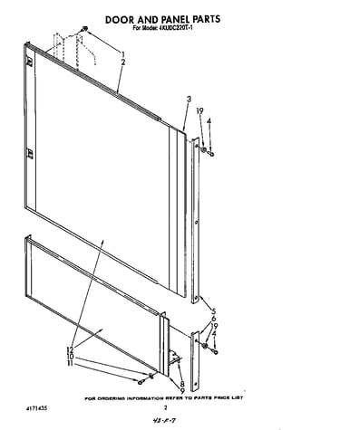 Door and panel