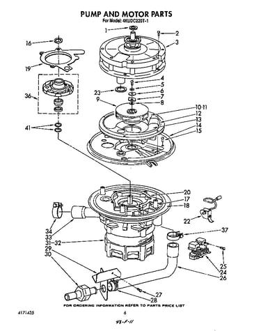 Pump and motor