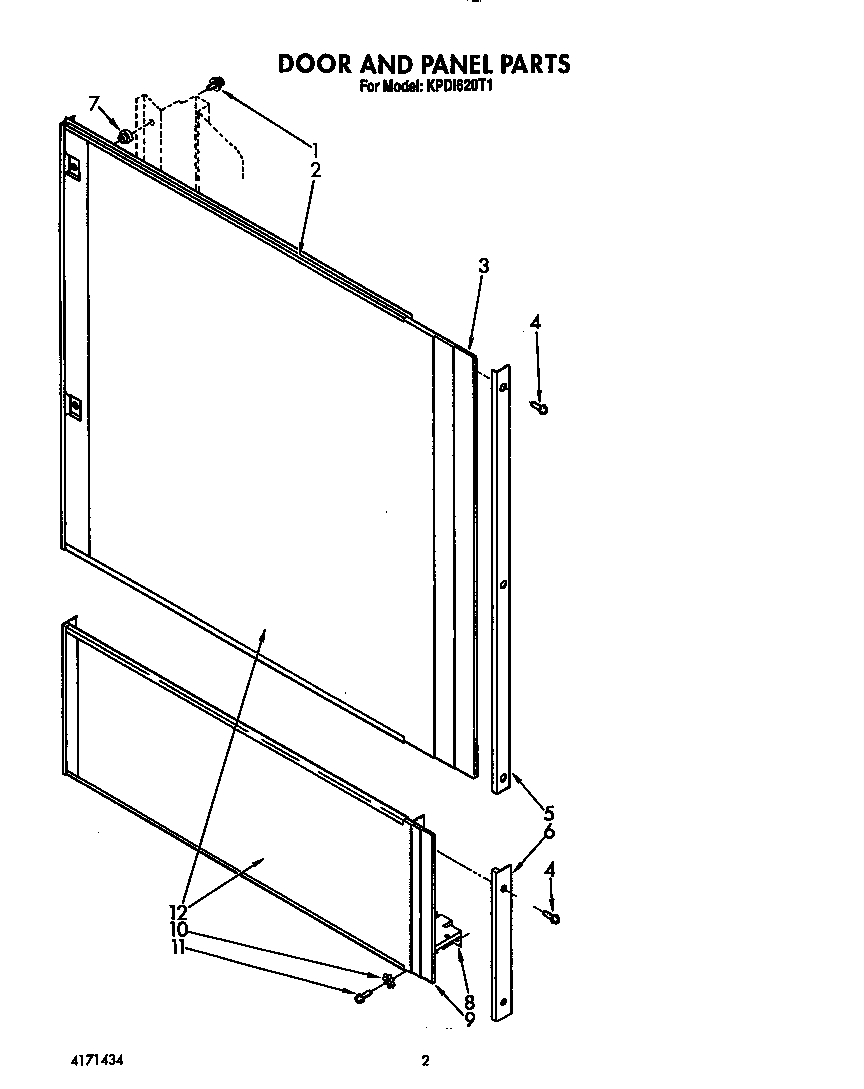 Door and panel