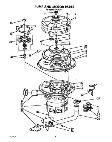 Pump and motor
