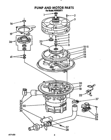 Pump and motor