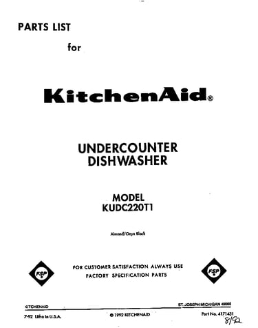 Front cover