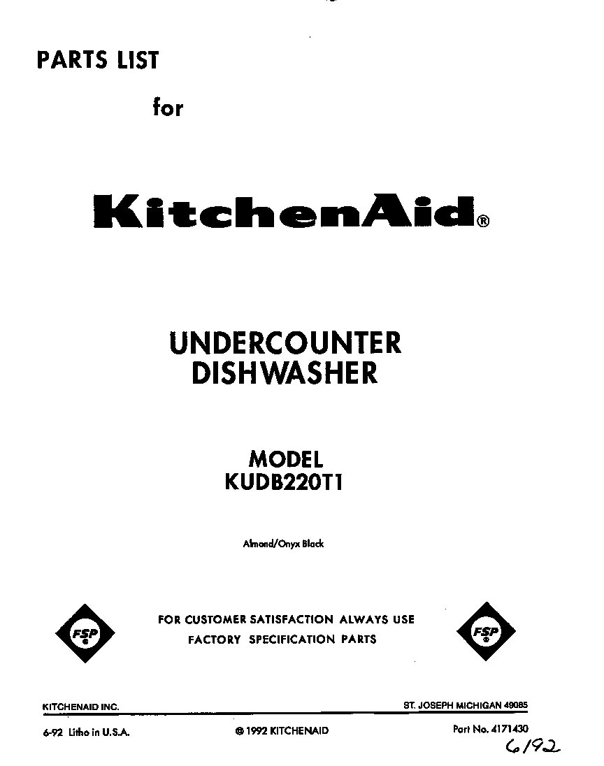 Front cover
