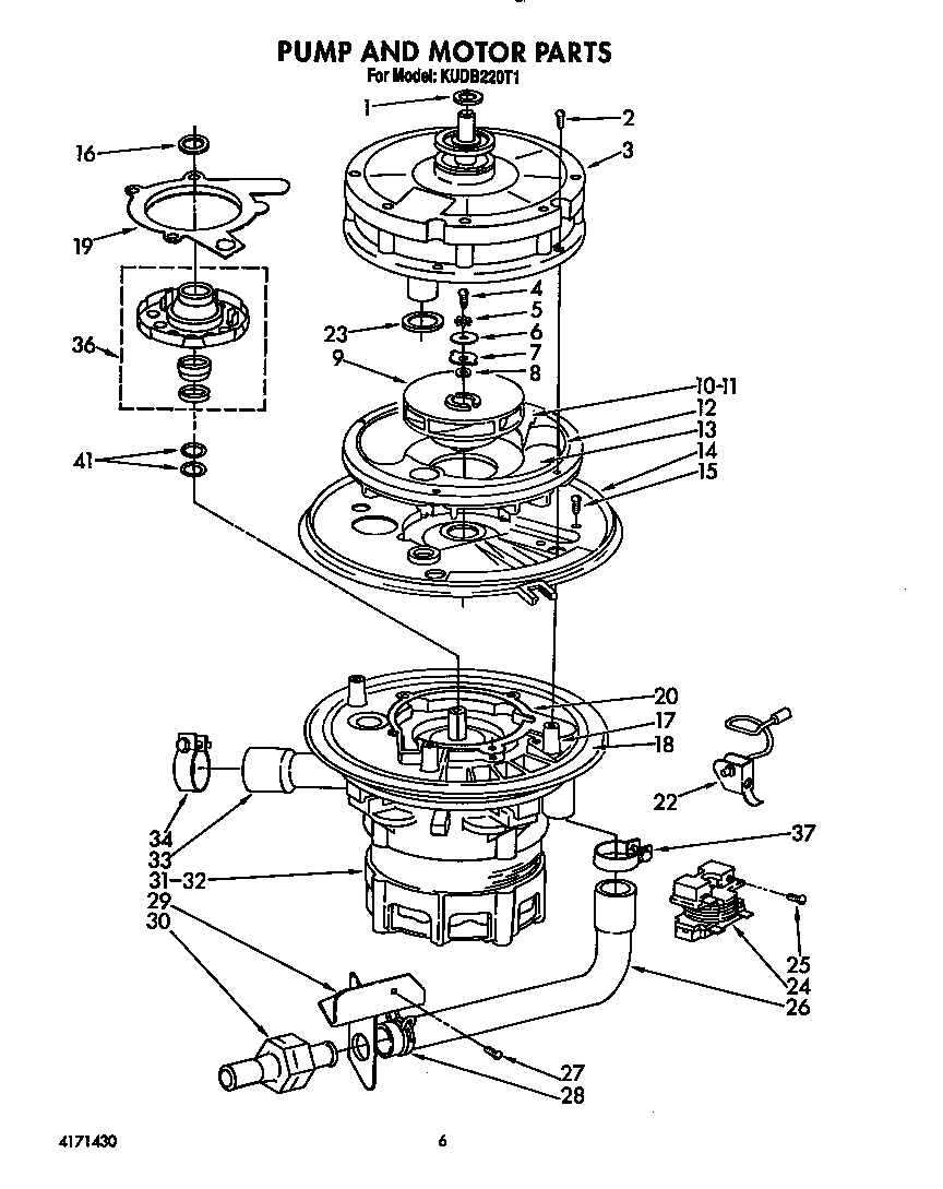 PUMP AND MOTOR