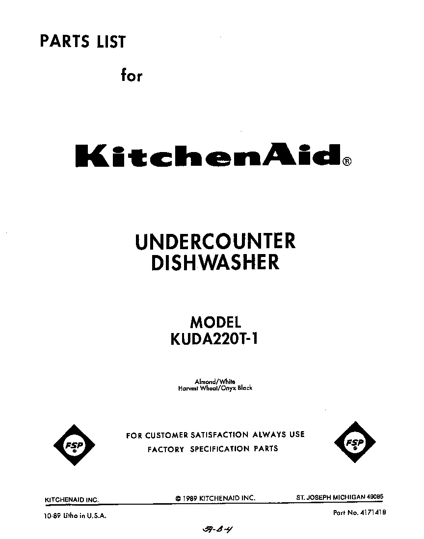 Front cover