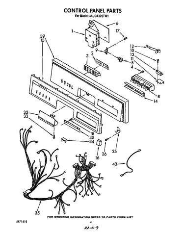 Control panel
