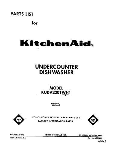 Front cover